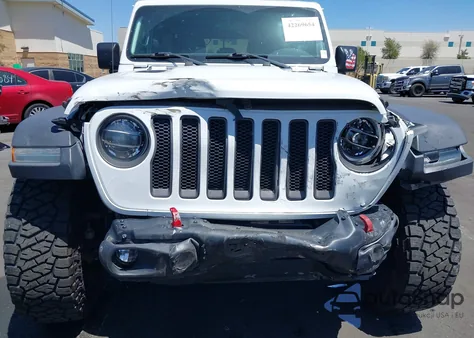 2018 Jeep Wrangler Unlimited Rubicon 4X4 from USA, damaged, VIN 1C4HJXFGXJW211346